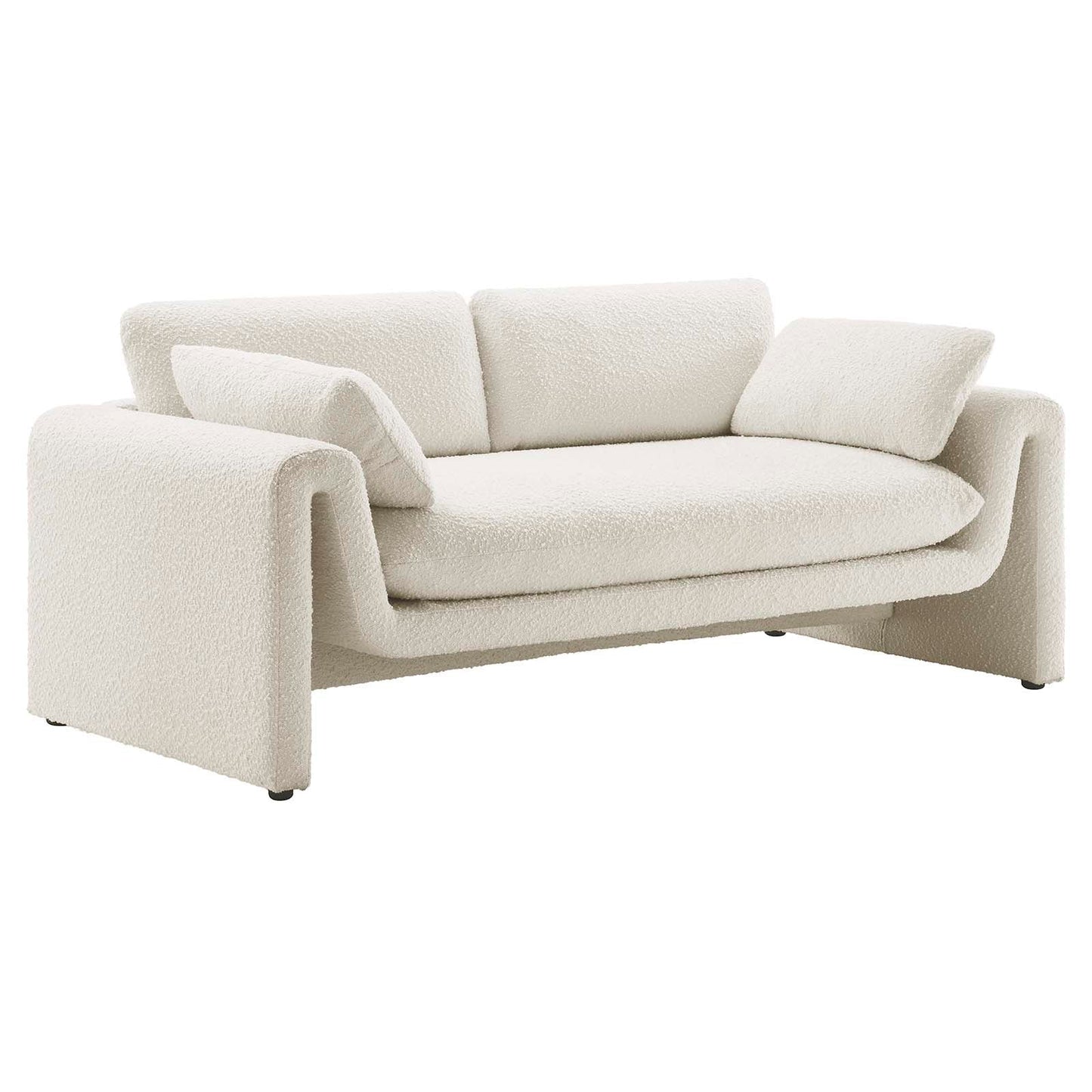 Modway Waverly Boucle Fabric Sofa