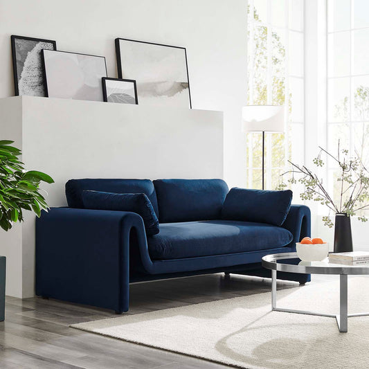 Modway Waverly Performance Velvet Sofa