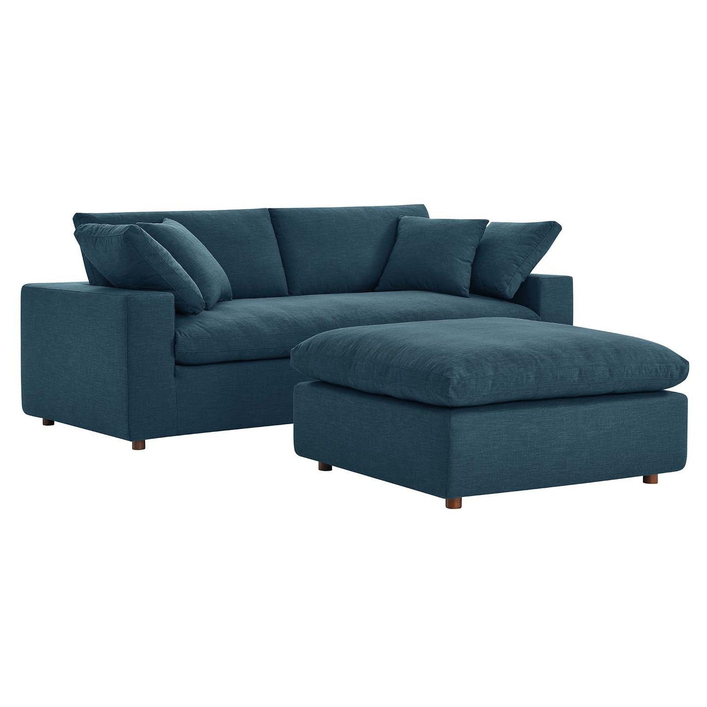 Modway Commix Down Filled Overstuffed Sectional Sofa