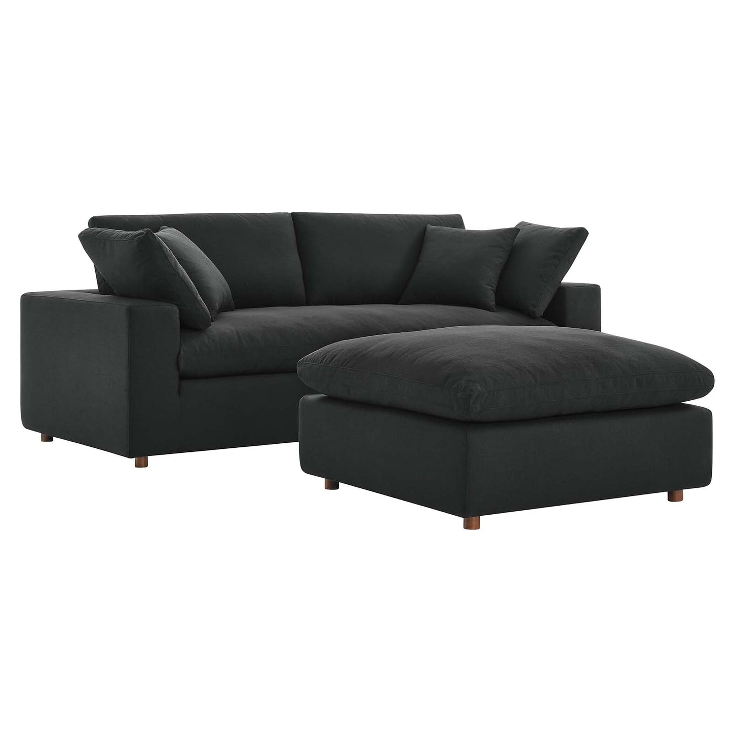 Modway Commix Down Filled Overstuffed Sectional Sofa