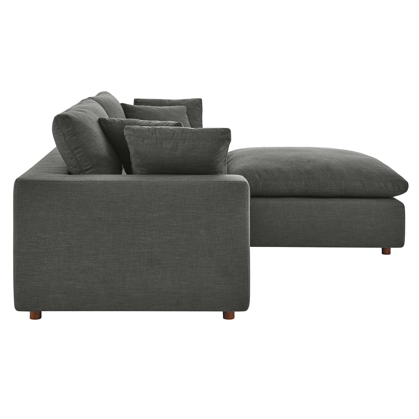 Modway Commix Down Filled Overstuffed Sectional Sofa