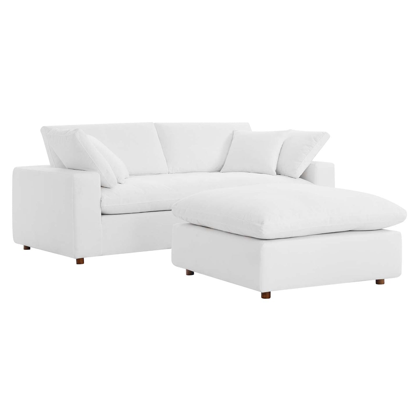 Modway Commix Down Filled Overstuffed Sectional Sofa