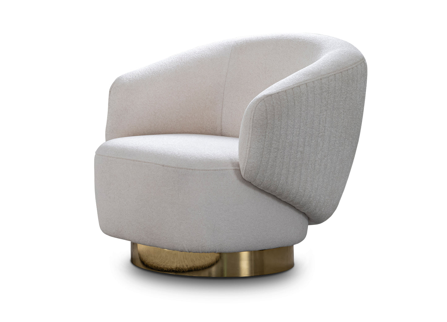 Whiteline Erzin Swivel Accent Chair