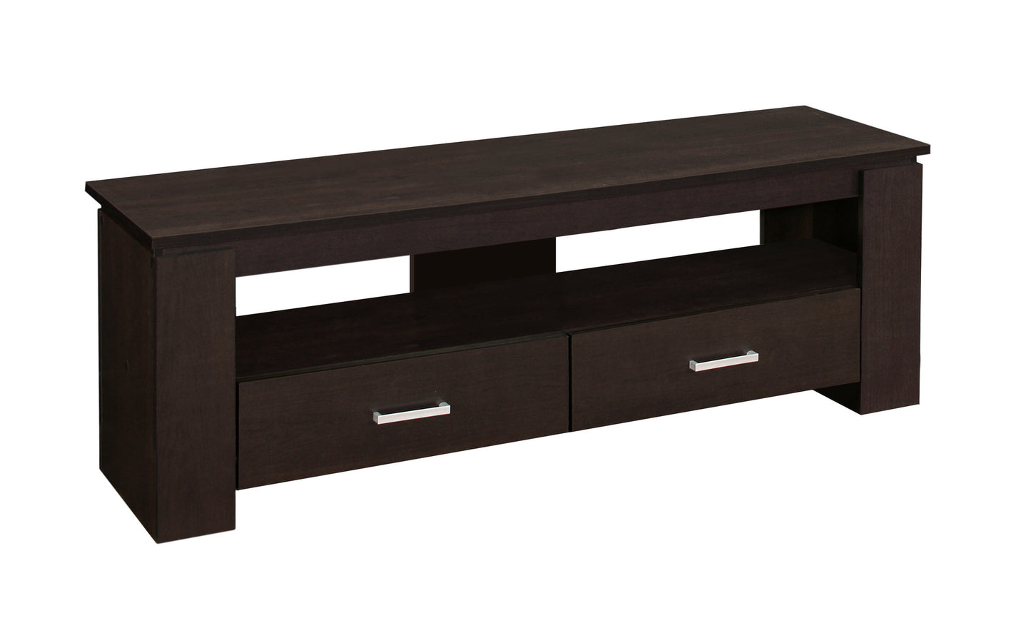 Monarch Specialties Tv Stand, 48 Inch, Media Entertainment Center, Contemporary, Modern