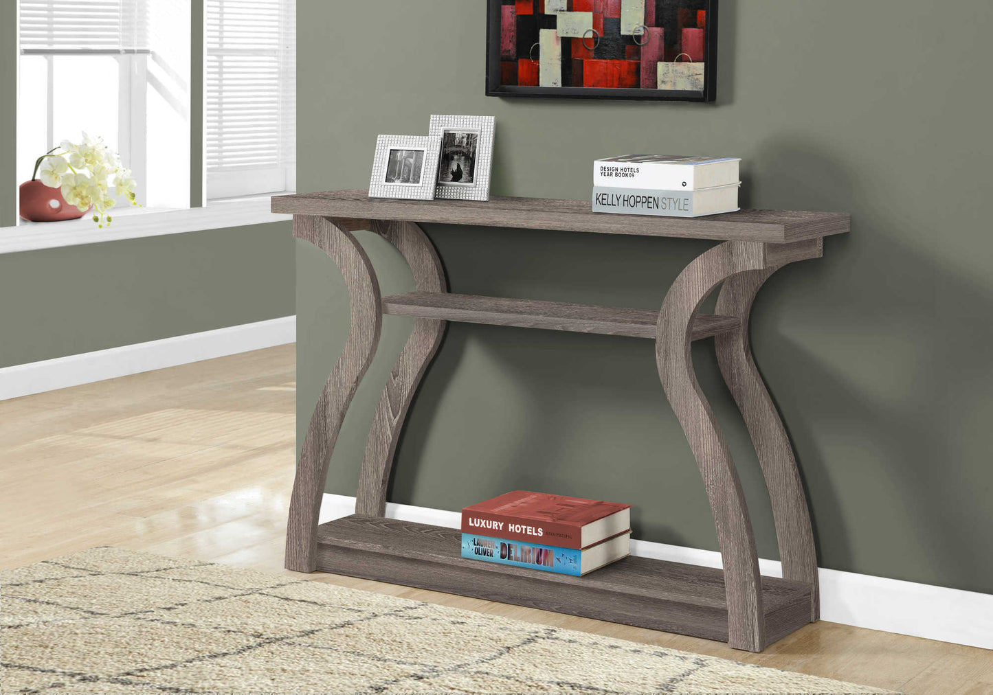 Monarch Specialties Accent Table, Console, Entryway, Contemporary, Modern