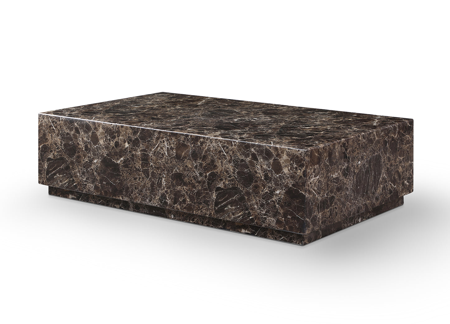 Whiteline Iris Rectangle Coffee Table