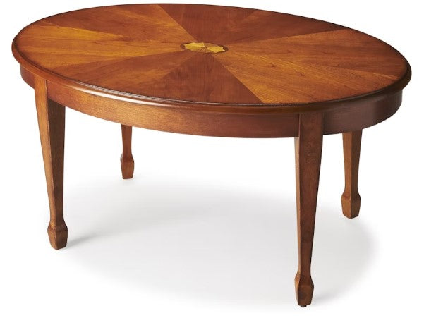 Butler Specialty Company Clayton Oval Wood Coffee Table