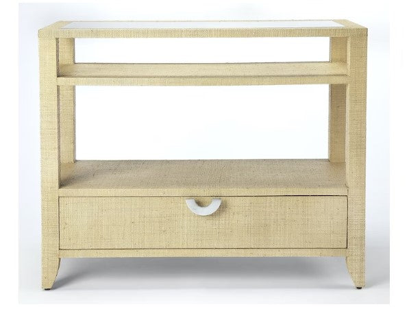 Butler Specialty Company Amelle Raffia Console Table