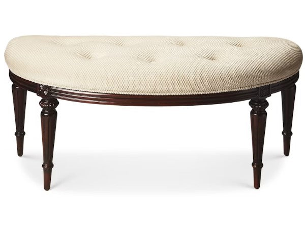 Butler Specialty Company Tamara Upholstered Demilune 45"W Bench