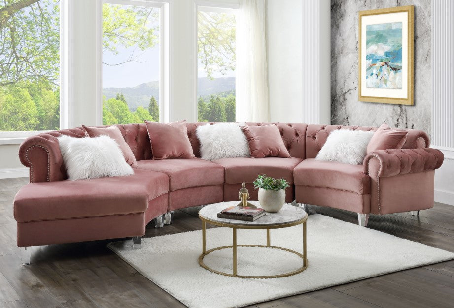 ACME Ninagold Sectional Sofa