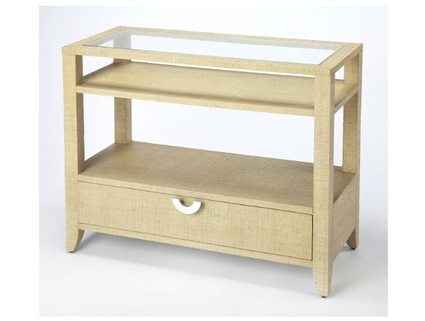 Butler Specialty Company Amelle Raffia Console Table