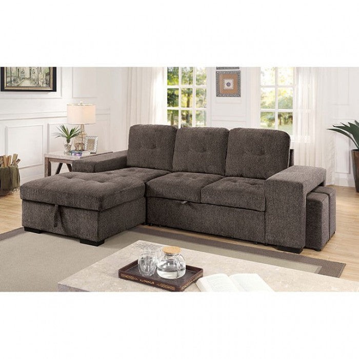 Furniture of America Owego Tufted Sectional