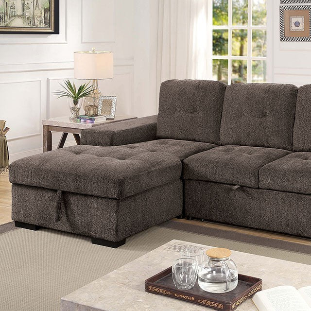 Furniture of America Owego Tufted Sectional