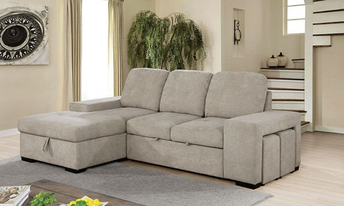 Furniture of America Owego Tufted Sectional