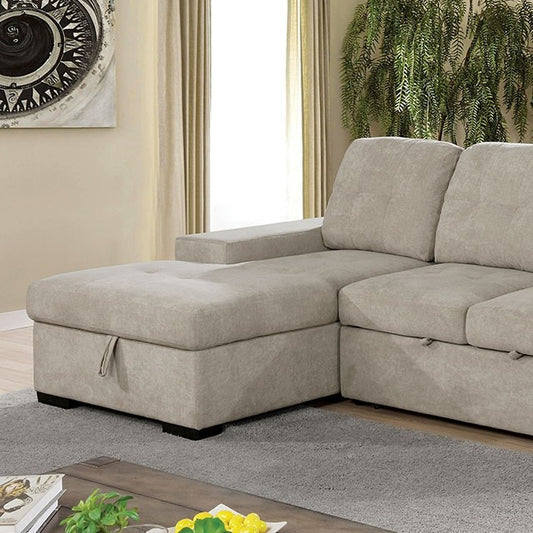 Furniture of America Owego Tufted Sectional