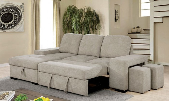 Furniture of America Owego Tufted Sectional