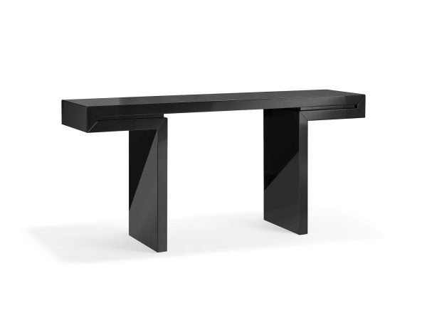 Whiteline Delaney Console in High Gloss Lacquer