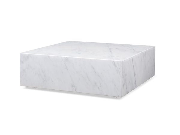 Whiteline Cube Square Coffee Table